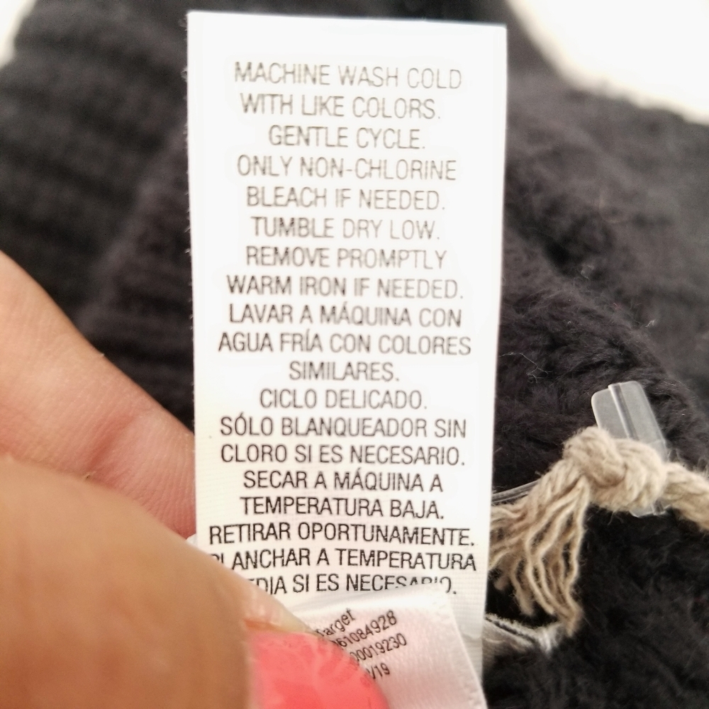 Women's Tabard Wrap Jacket - A New Day Black - Picture 9 of 10
